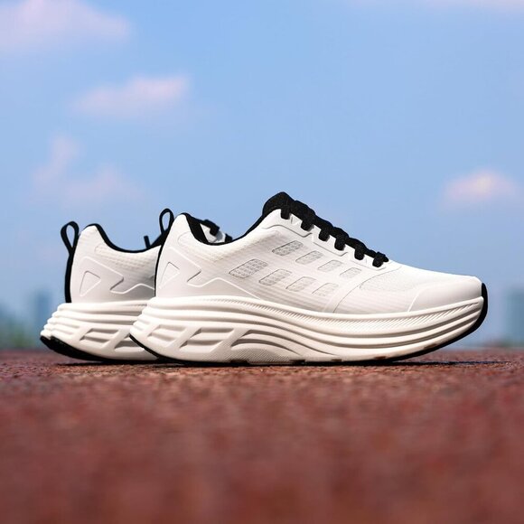 Women's Mesh Running Shoes Cushion Support Non-Slip Breathable Athletic Sneakers - Picture 8 of 8